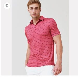 Mizzen + Main Men's Versa Polo Novelty Golf Athletic Size XL